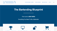 Desktop Screenshot of bartendingblueprint.com